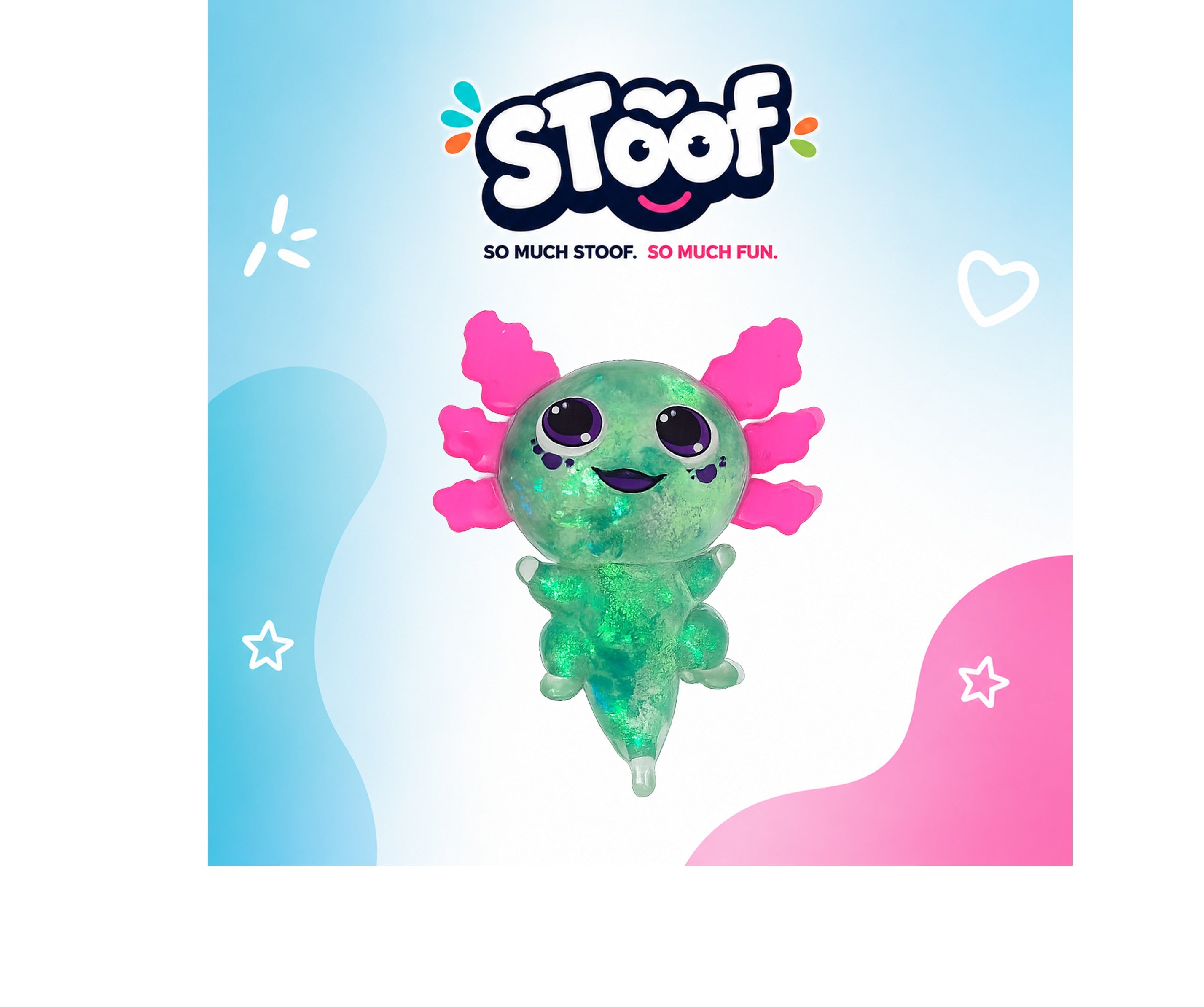 Axolotl Squishy Toy
